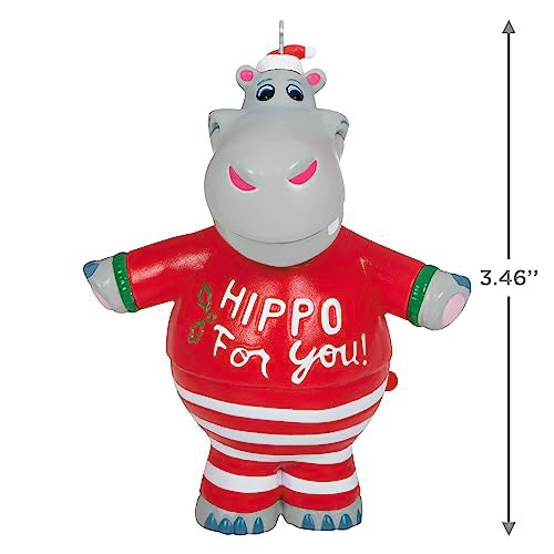 Hallmark Keepsake Christmas Ornament 2023, I Want a Hippopotamus for Christmas Musical, Gifts for Kids