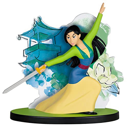 Hallmark Keepsake Christmas Ornament 2023, Disney Mulan 25th Anniversary Heart of a Warrior, Gifts for Disney Fans