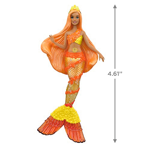 Hallmark Keepsake Christmas Ornament 2023, Barbie Mermaid Ornament With Light, Gifts for Her