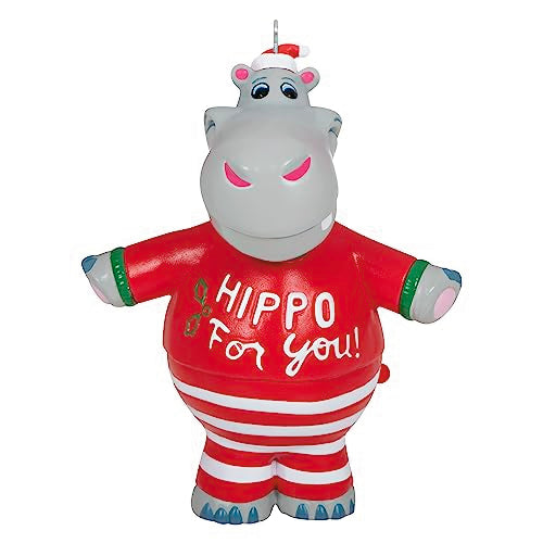 Hallmark Keepsake Christmas Ornament 2023, I Want a Hippopotamus for Christmas Musical, Gifts for Kids