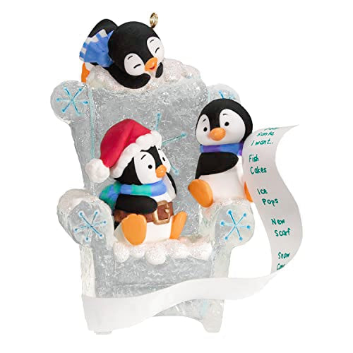 Hallmark Keepsake Christmas Ornament 2023, Long Letter to Santa Penguin, Gifts for Her