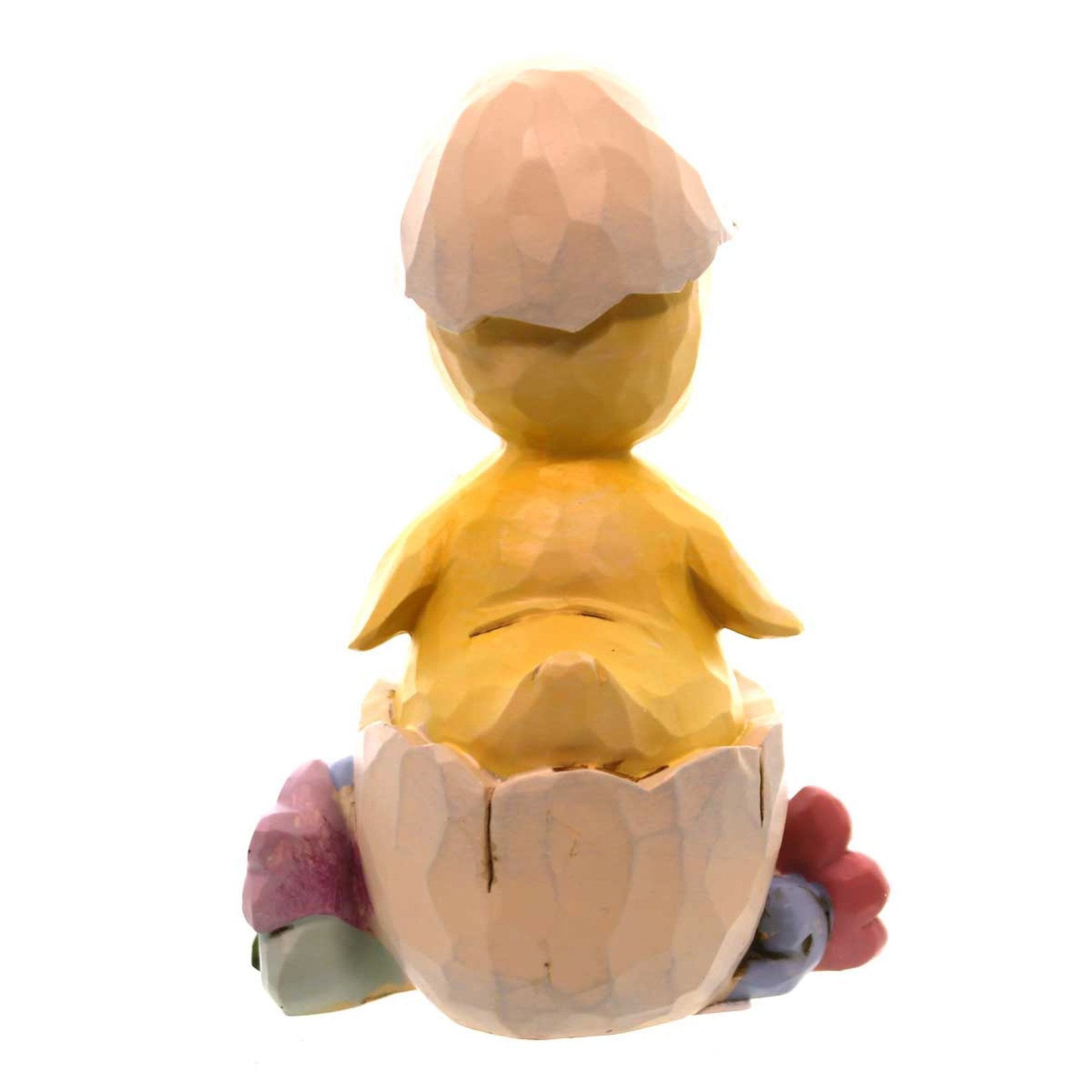 Jim Shore Heartwood Creek A Crack Up Pint Sized Easter Chick in Egg Shell Figurine