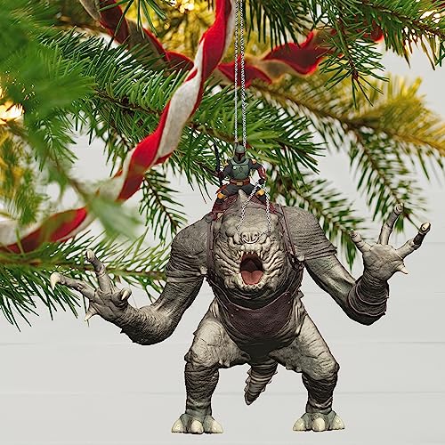 Hallmark Keepsake Christmas Ornament 2023, Star Wars: The Book of Boba Fett Riding Into The Battle, Gifts for Star Wars Fans