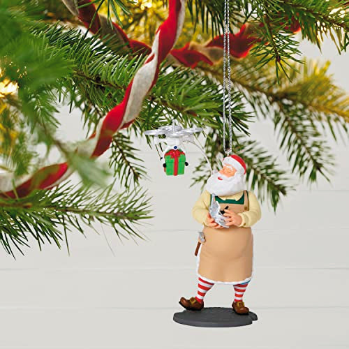 Hallmark Keepsake Christmas Ornament 2023, Toymaker Santa, Santa Collectors Gifts