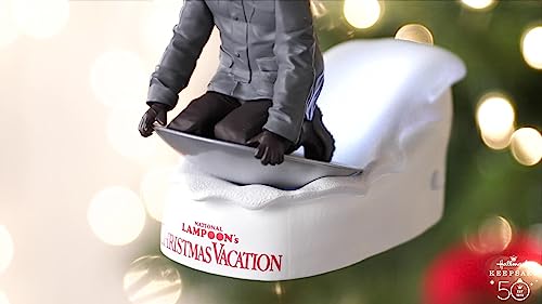 Hallmark Keepsake Christmas Ornament 2023, National Lampoon's Christmas Vacation Don't Try This at Home, Kids! with Light and Sound, Movie Gifts