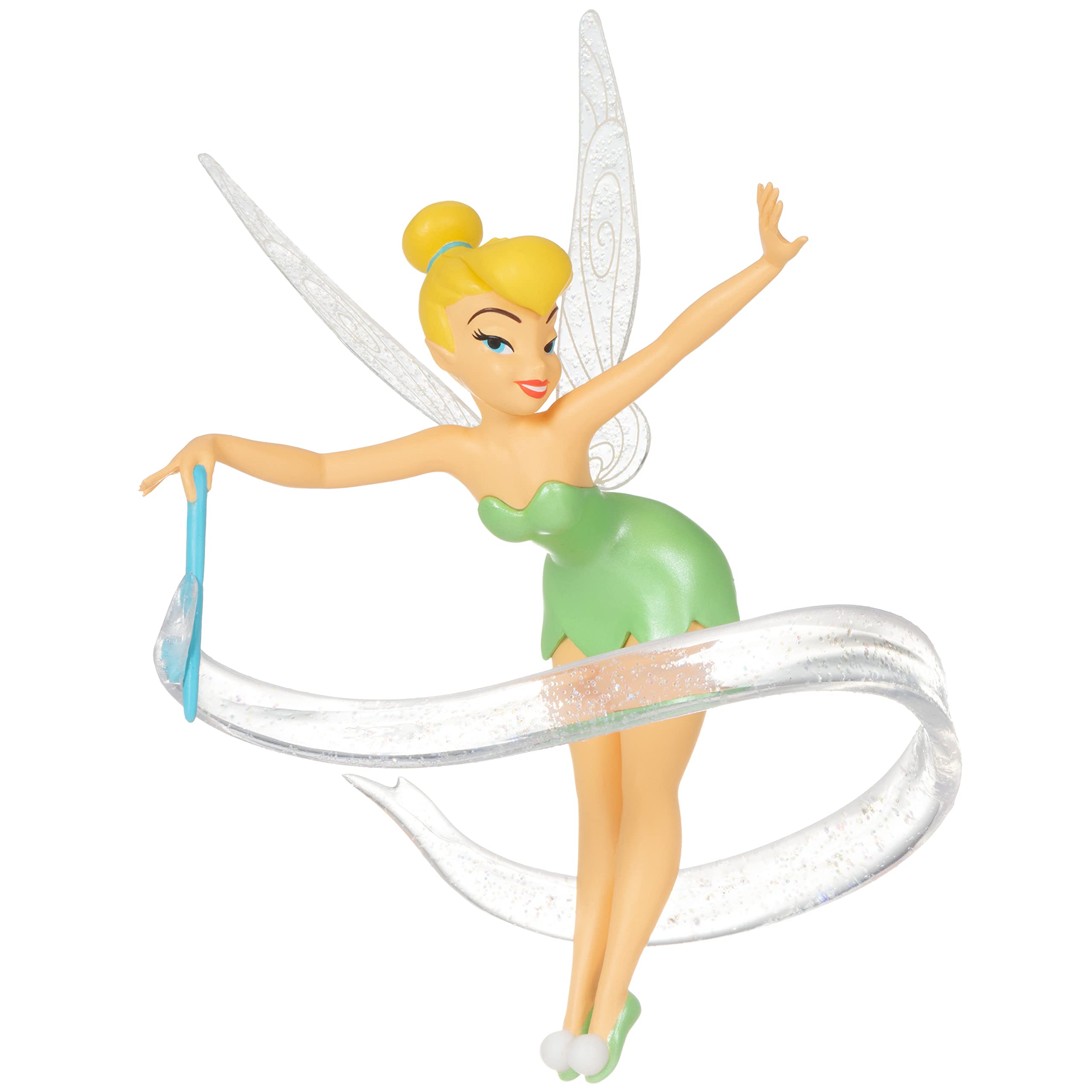 Hallmark Keepsake Christmas Ornament 2021, Disney Peter Pan Tinker Bell Takes Flight