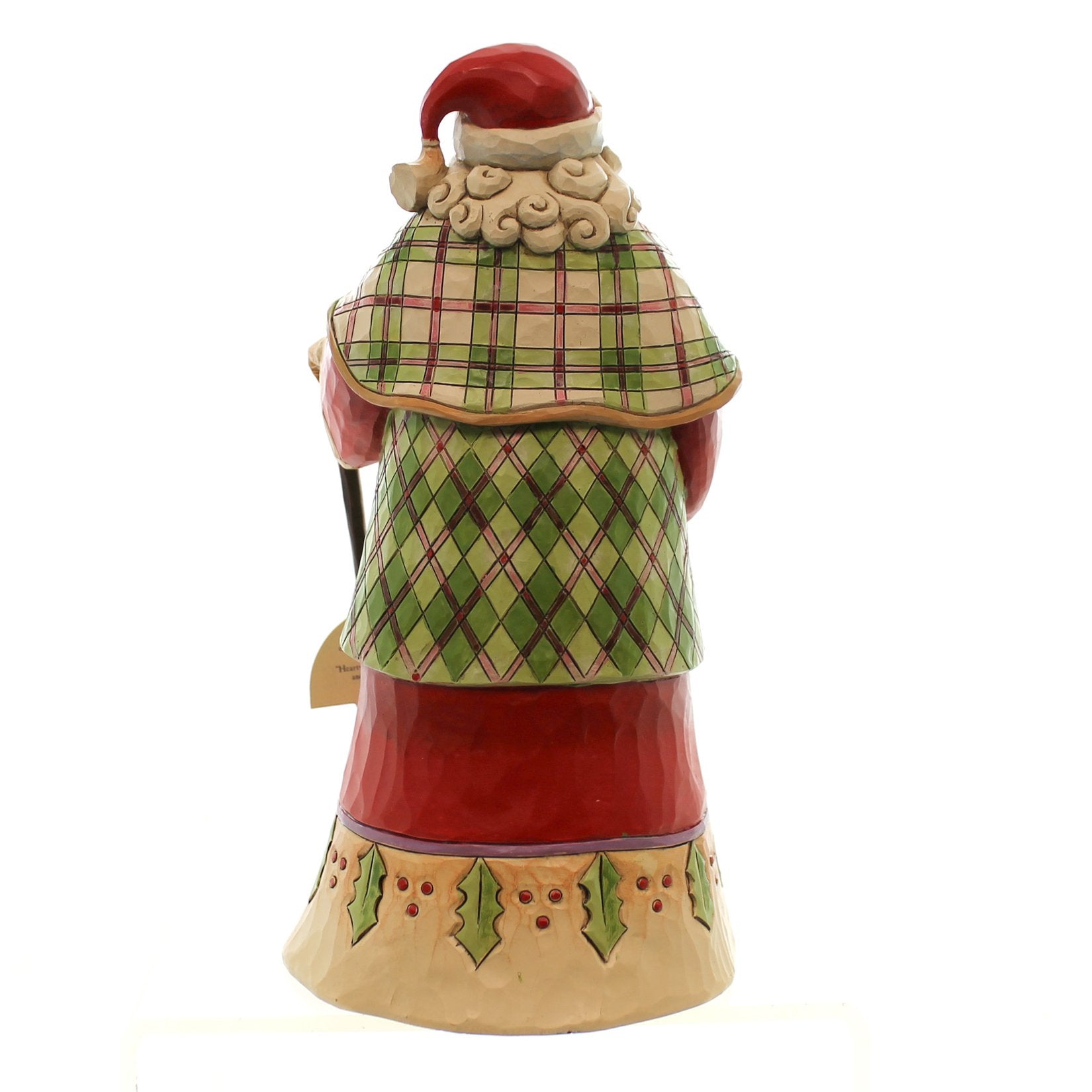 Jim Shore Heartwood Creek Highland Holidays Santa in Robe Christmas Figurine
