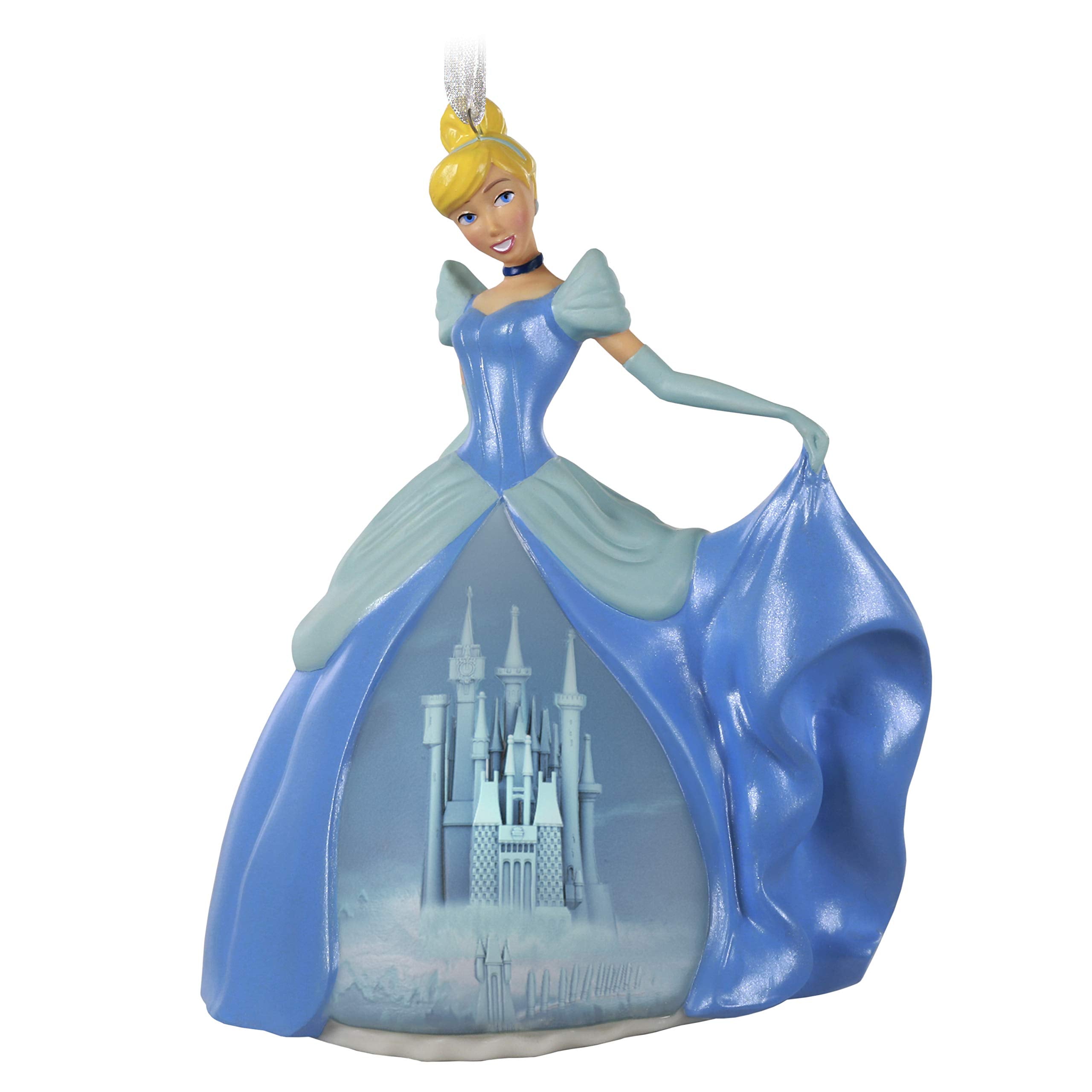 Hallmark Keepsake Christmas Ornament 2020, Disney Princess Celebration Cinderella, Porcelain (2999QK1304)