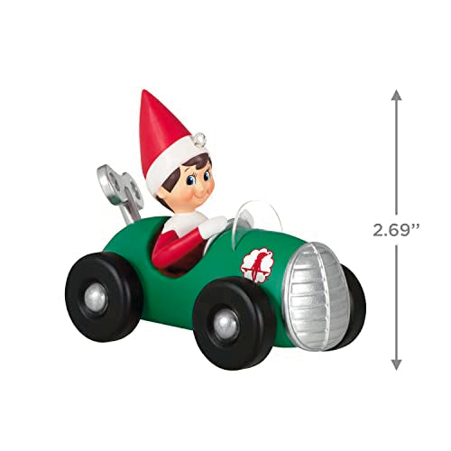 Hallmark Keepsake Christmas Ornament 2023, The Elf on The Shelf Race to The Finish Scout Elf, Elf on Shelf Gifts