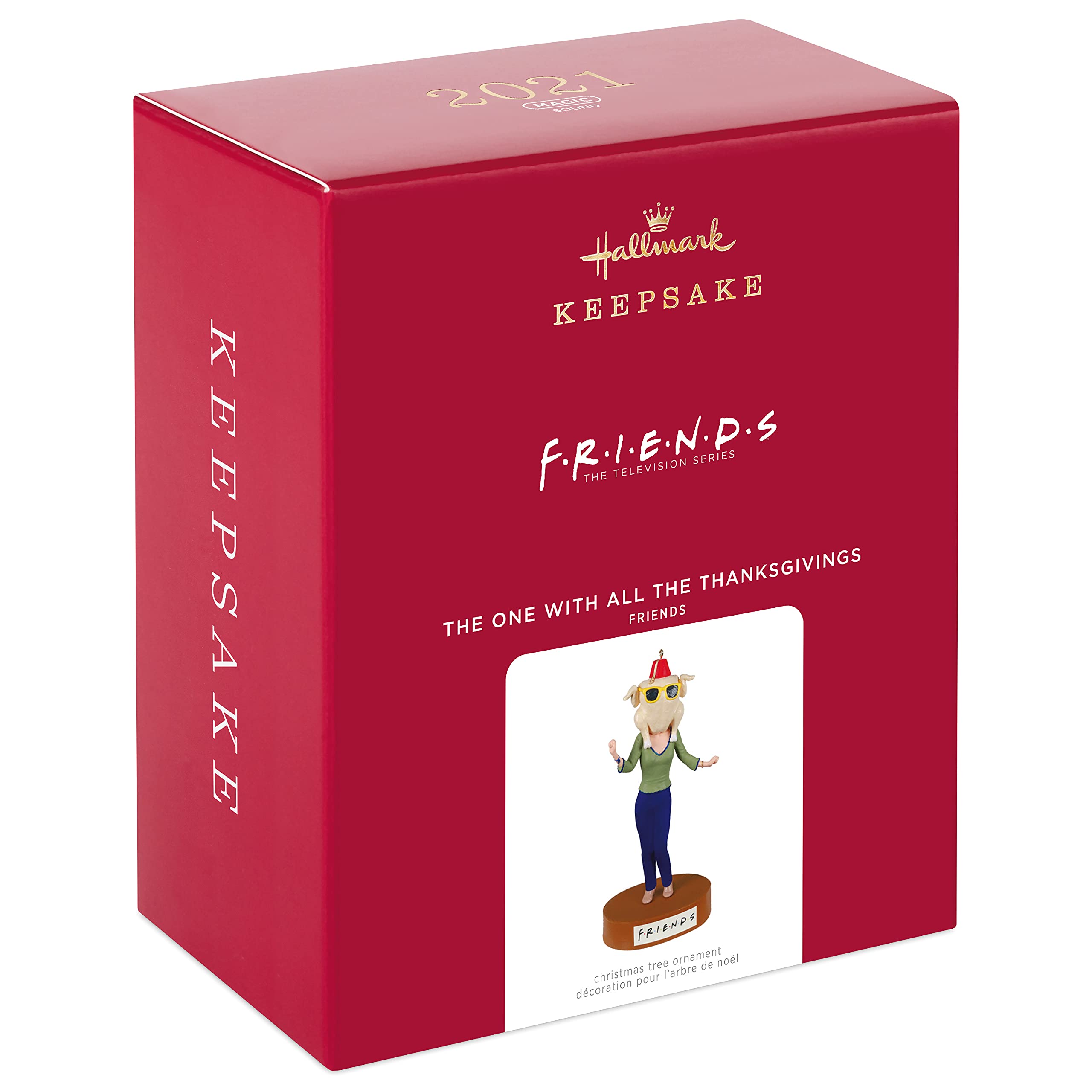 Hallmark Keepsake Christmas Ornament 2021, Friends The One with All The Thanksgivings, Sound