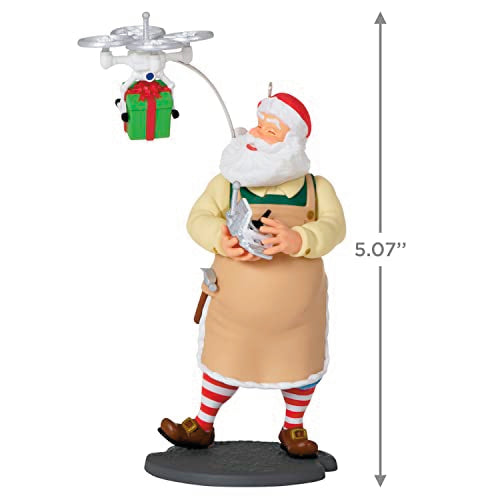 Hallmark Keepsake Christmas Ornament 2023, Toymaker Santa, Santa Collectors Gifts