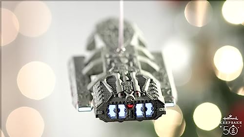 Hallmark Keepsake Christmas Ornament 2023, Battlestar Galactica Ornament With Light, TV Show Gifts