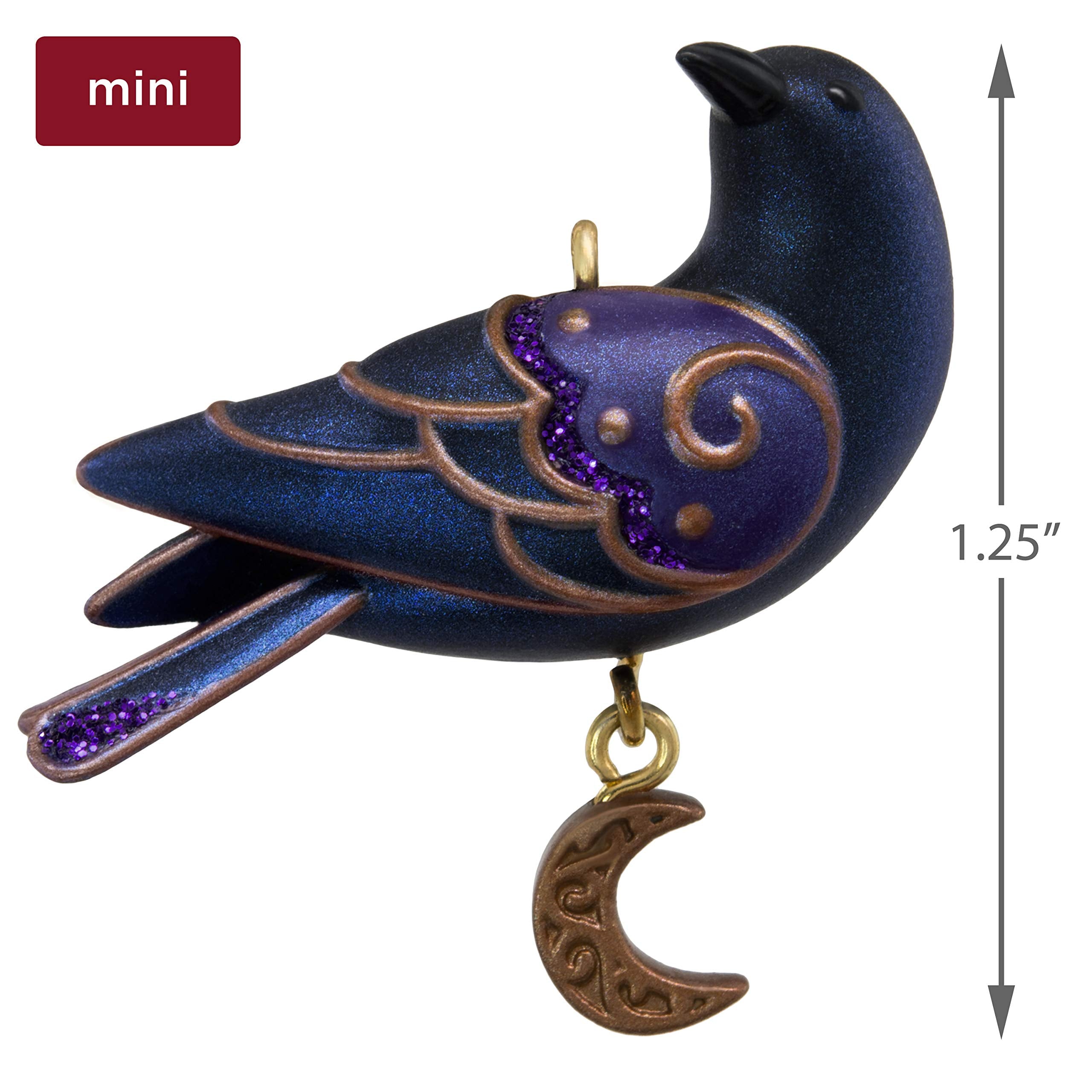 Hallmark Keepsake Halloween Ornament 2019 Stately Little Raven