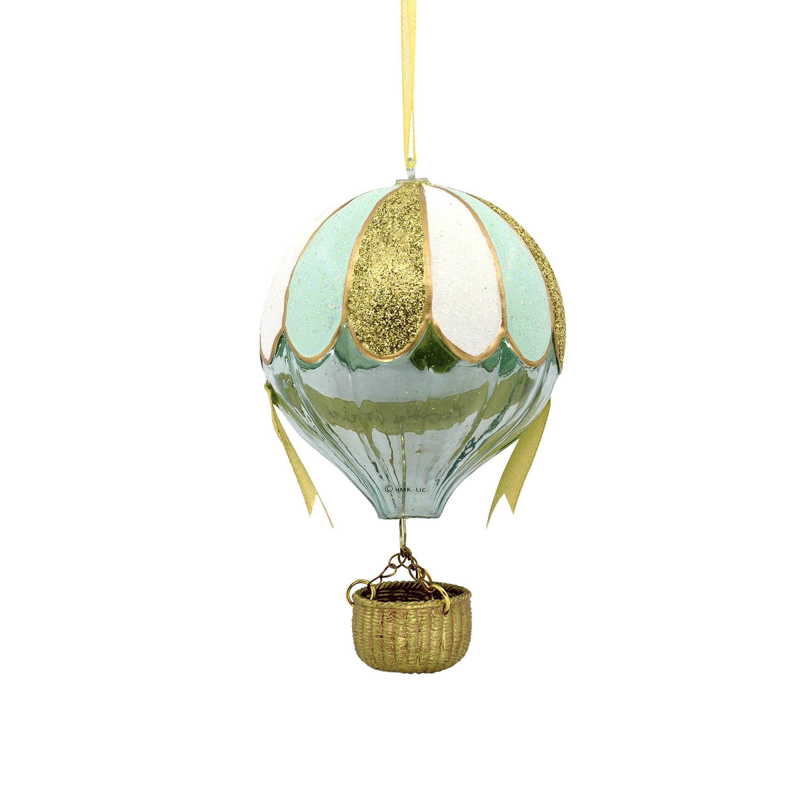 Hallmark Christmas Ornaments, Hallmark Signature Premium Hot Air Balloon Glass Ornament