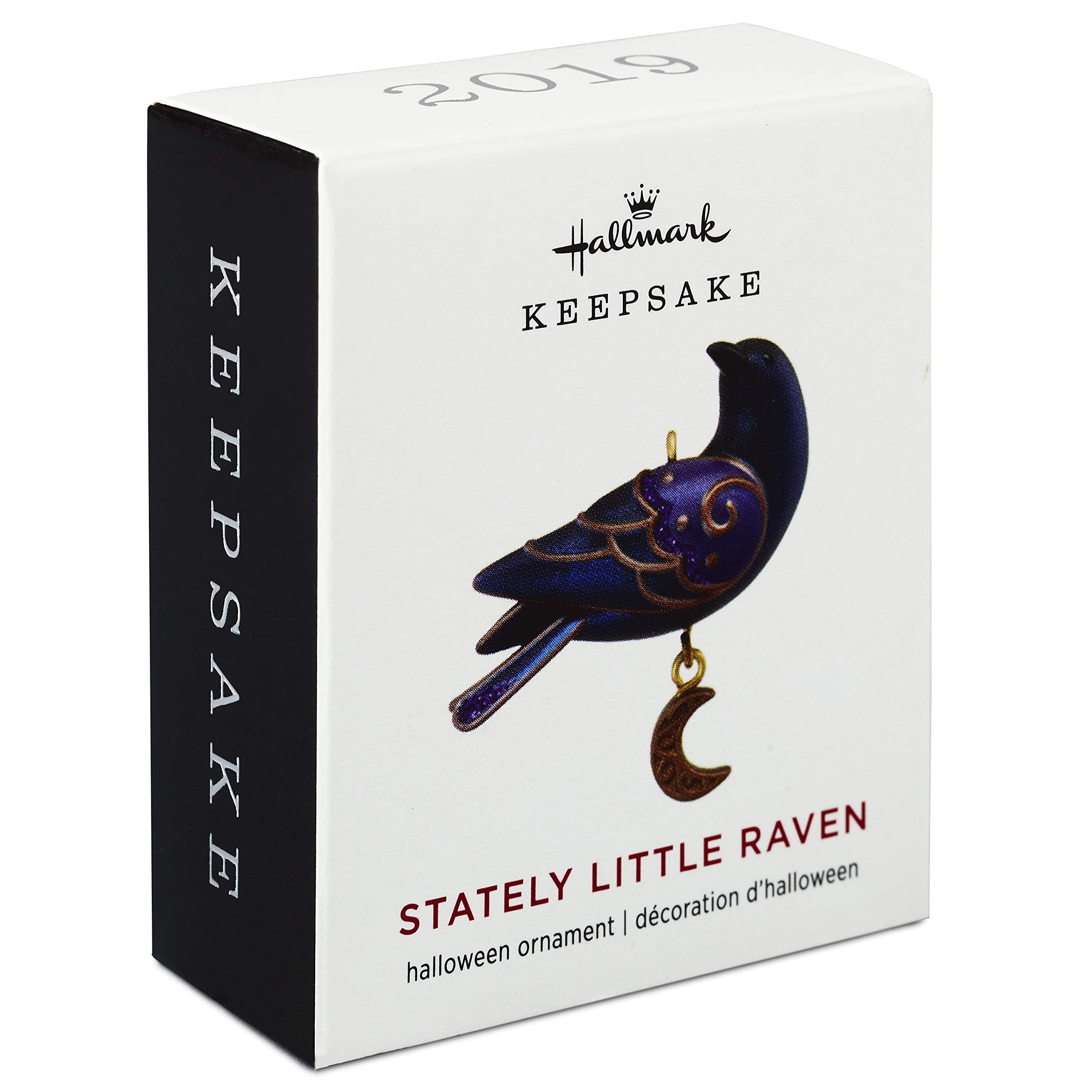 Hallmark Keepsake Halloween Ornament 2019 Stately Little Raven