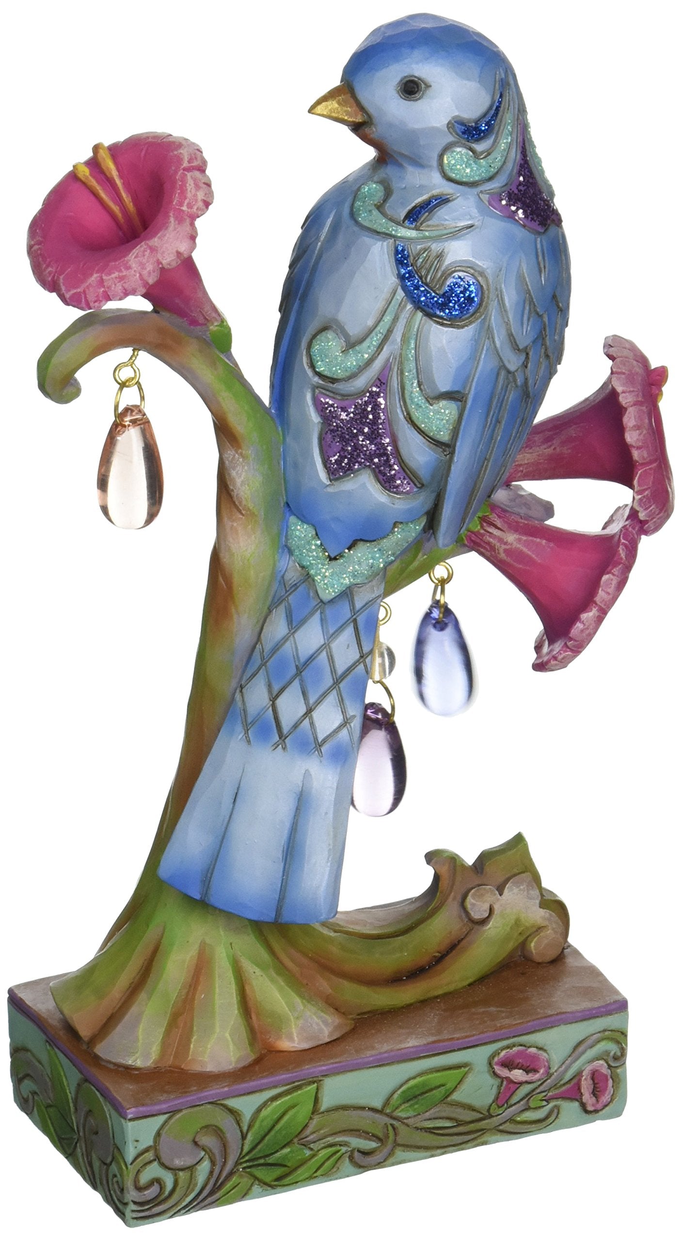Jim Shore Heartwood Creek Spring Wonderland Bird Stone Resin Figurine, 6.75?