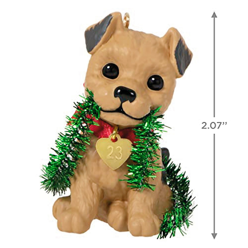 Hallmark Keepsake Christmas Ornament 2023, Puppy Love Terrier 2023, Dog Ornament, Pet Gifts