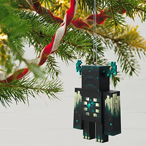 Hallmark Keepsake Christmas Ornament 2023, Minecraft Ornament, Warden with Light, Gifts for Gamers