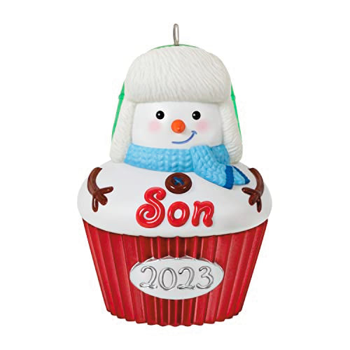 Hallmark Keepsake Christmas Ornament 2023, Son Cupcake, Family Gifts