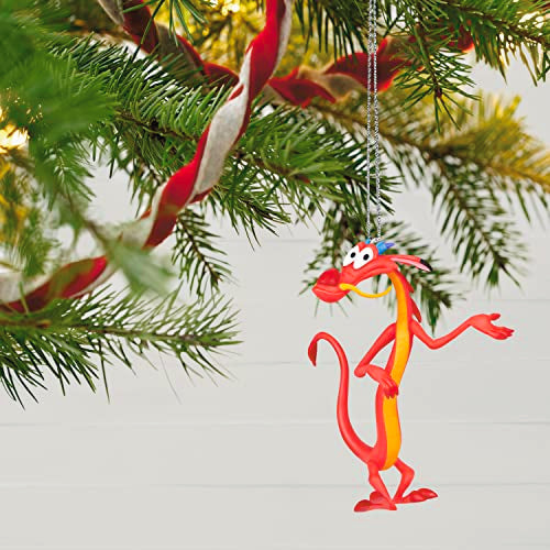 Hallmark Keepsake Christmas Ornament 2023, Disney Mulan Mushu, Gifts for Disney Fans