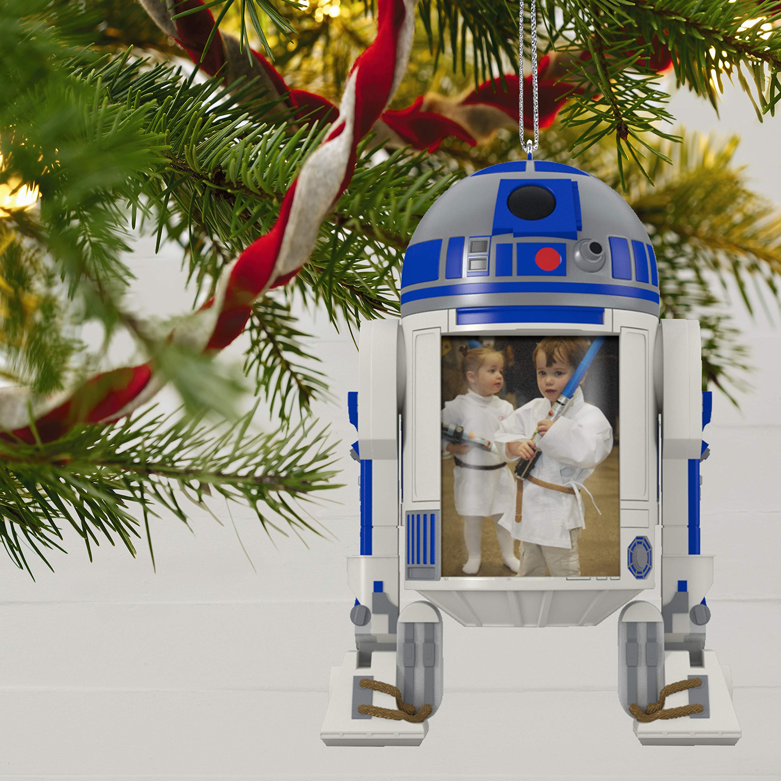 Hallmark Keepsake Christmas Ornament 2020, Star Wars R2-D2 The Force Is With Us Photo Frame (1799QXI6011)