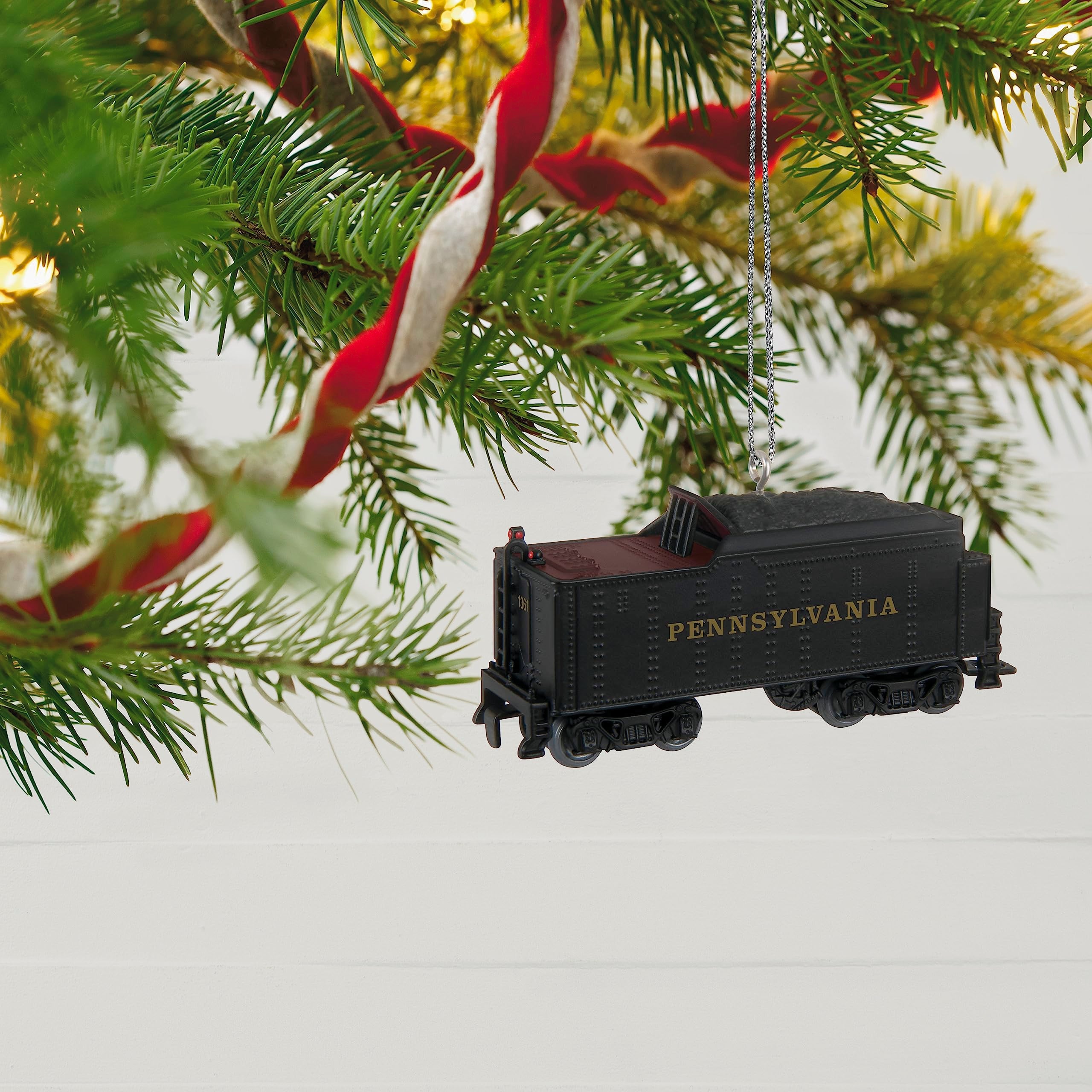 Hallmark Keepsake Christmas Ornament 2023, Lionel Pennsylvania K4 Tender, Metal Train Ornament, Train Gifts