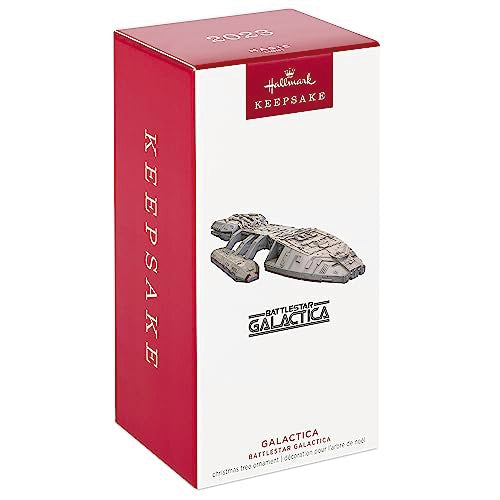 Hallmark Keepsake Christmas Ornament 2023, Battlestar Galactica Ornament With Light, TV Show Gifts