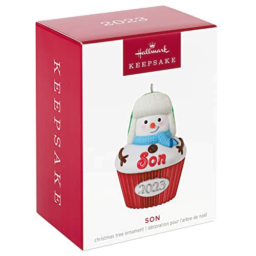 Hallmark Keepsake Christmas Ornament 2023, Son Cupcake, Family Gifts