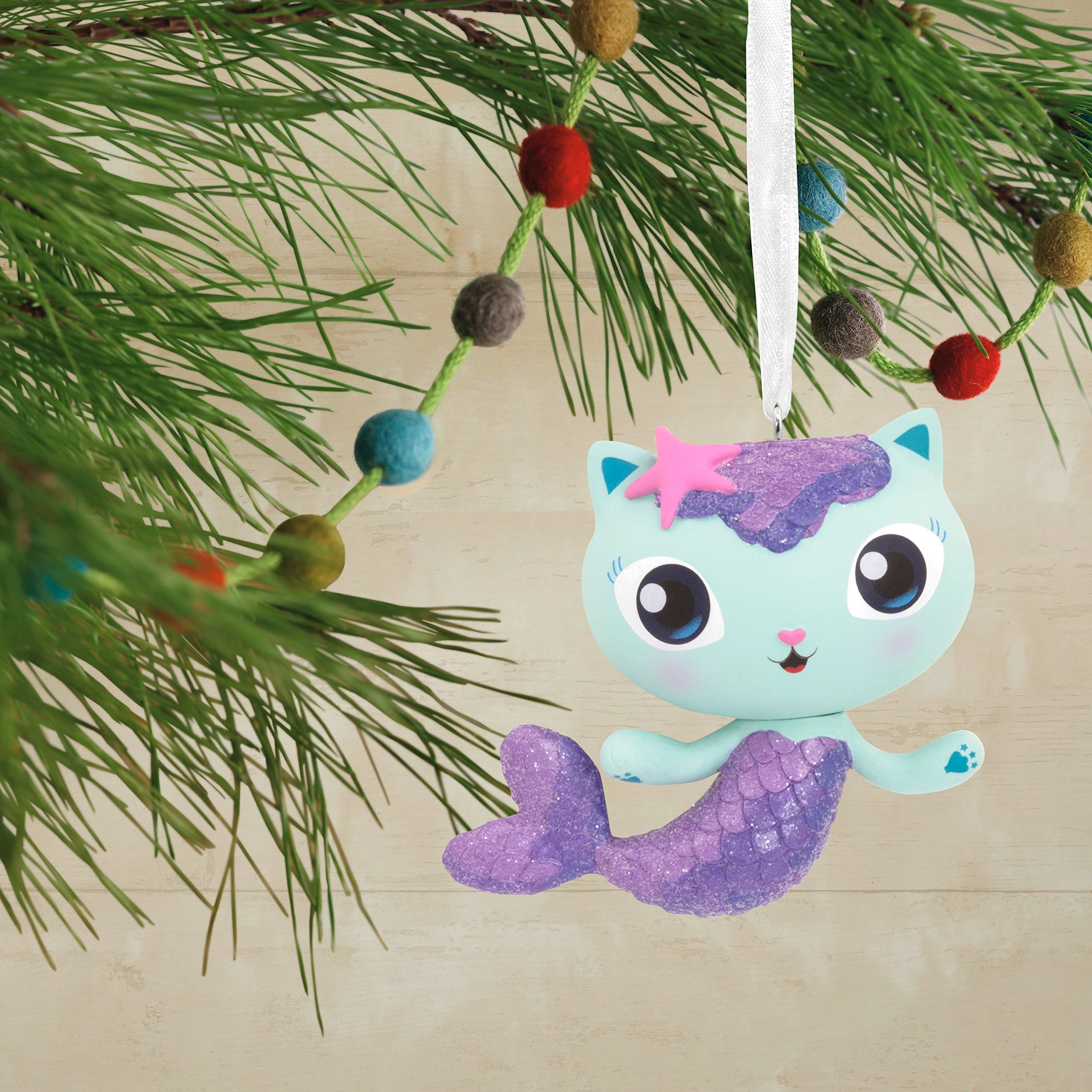 Hallmark DreamWorks Animation Gabby's Dollhouse MerCat Christmas Ornament