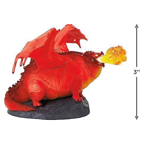 Hallmark Keepsake Christmas Ornament 2023, Dungeons & Dragons: Honor Among Thieves Themberchaud Ornament with Light, Sci-Fi Gifts