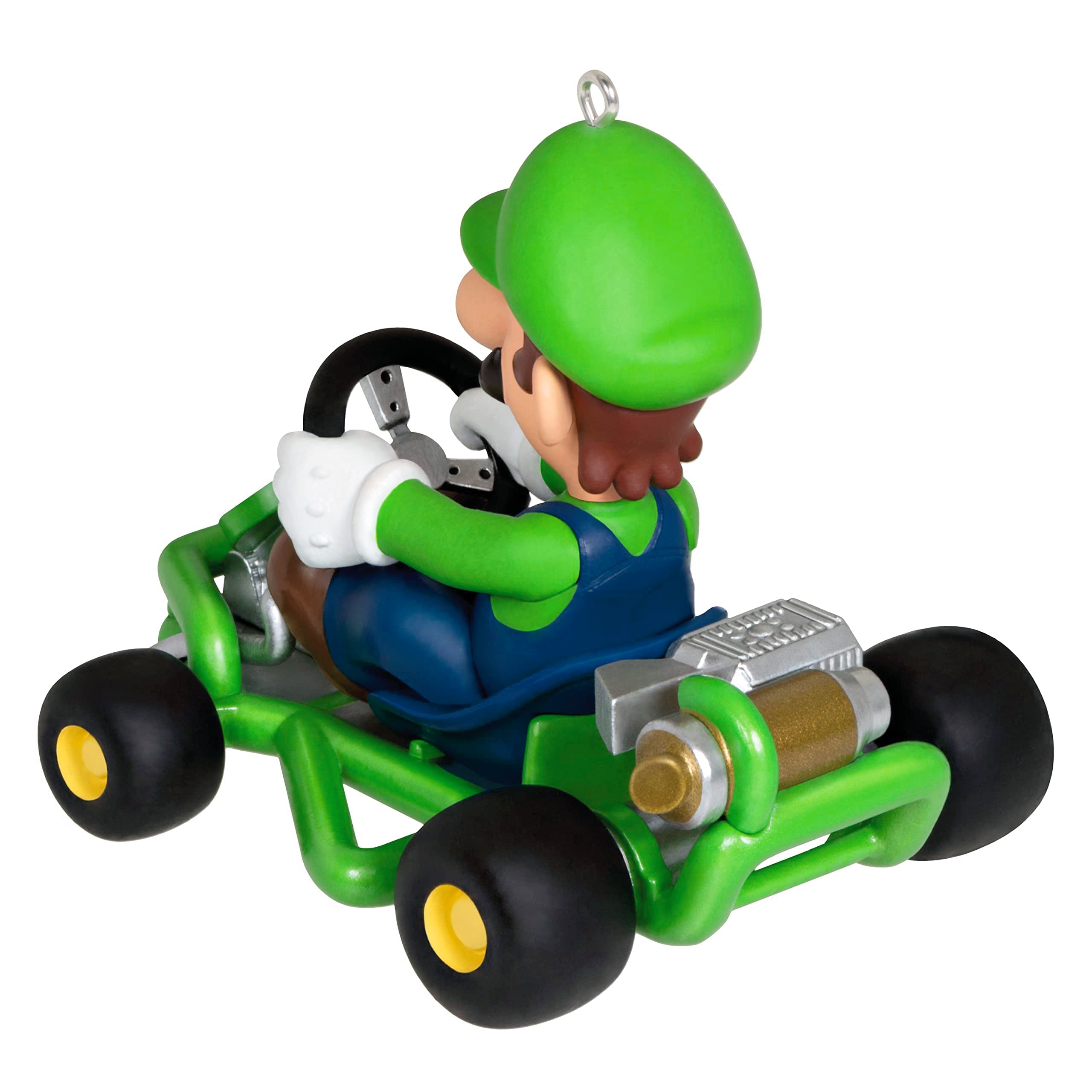 Hallmark Keepsake Christmas Ornament 2023, Nintendo Mario Kart Luigi Ornament, Gifts for Gamers