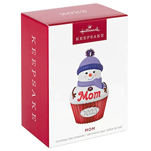 Hallmark Keepsake Christmas Ornament 2023, Mom Cupcake, Family Gifts