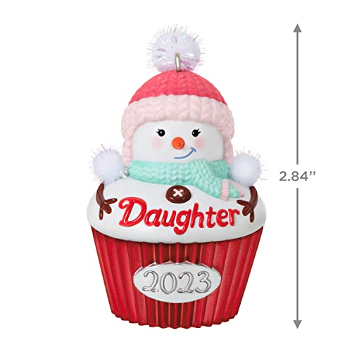 Hallmark Keepsake Christmas Ornament 2023, Daughter Cupcake, Family Gifts