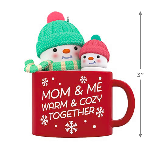 Hallmark Keepsake Christmas Ornament 2023, Mom & Me Hot Cocoa Mug, Family Gifts