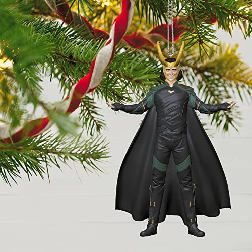 Hallmark Keepsake Christmas Ornament 2023, Marvel Studios Loki Ornament, Super Hero Gifts
