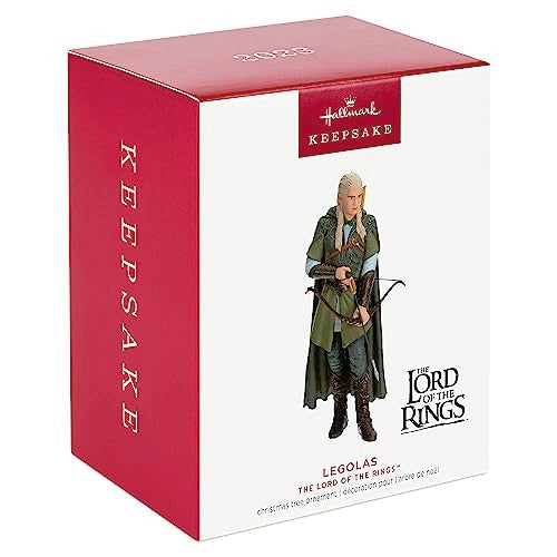 Hallmark Keepsake Christmas Ornament 2023, The Lord of The Rings Legolas, Sci-Fi Gifts