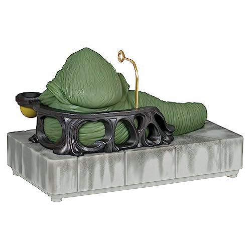 Hallmark Keepsake Christmas Ornament 2023, Star Wars: Return of The Jedi Jabba The Hutt Ornament with Sound and Motion, Gifts for Star Wars Fans