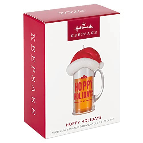 Hallmark Keepsake Christmas Ornament 2023, Hoppy Holidays, Beer Mug Ornament, Beer Gifts