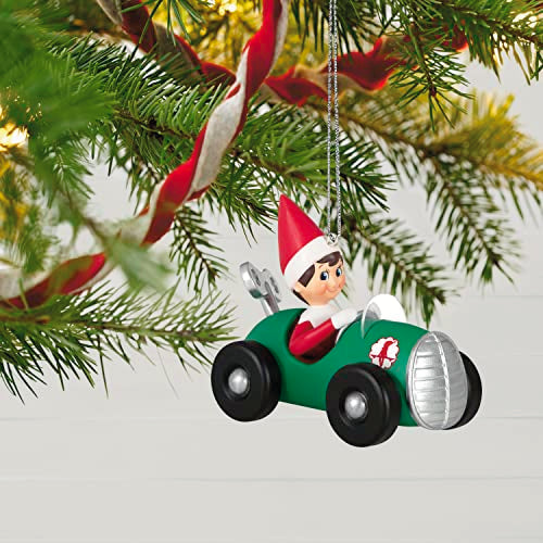 Hallmark Keepsake Christmas Ornament 2023, The Elf on The Shelf Race to The Finish Scout Elf, Elf on Shelf Gifts