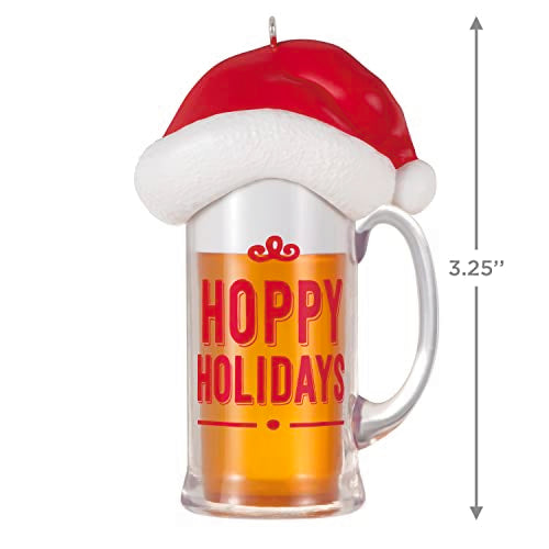 Hallmark Keepsake Christmas Ornament 2023, Hoppy Holidays, Beer Mug Ornament, Beer Gifts