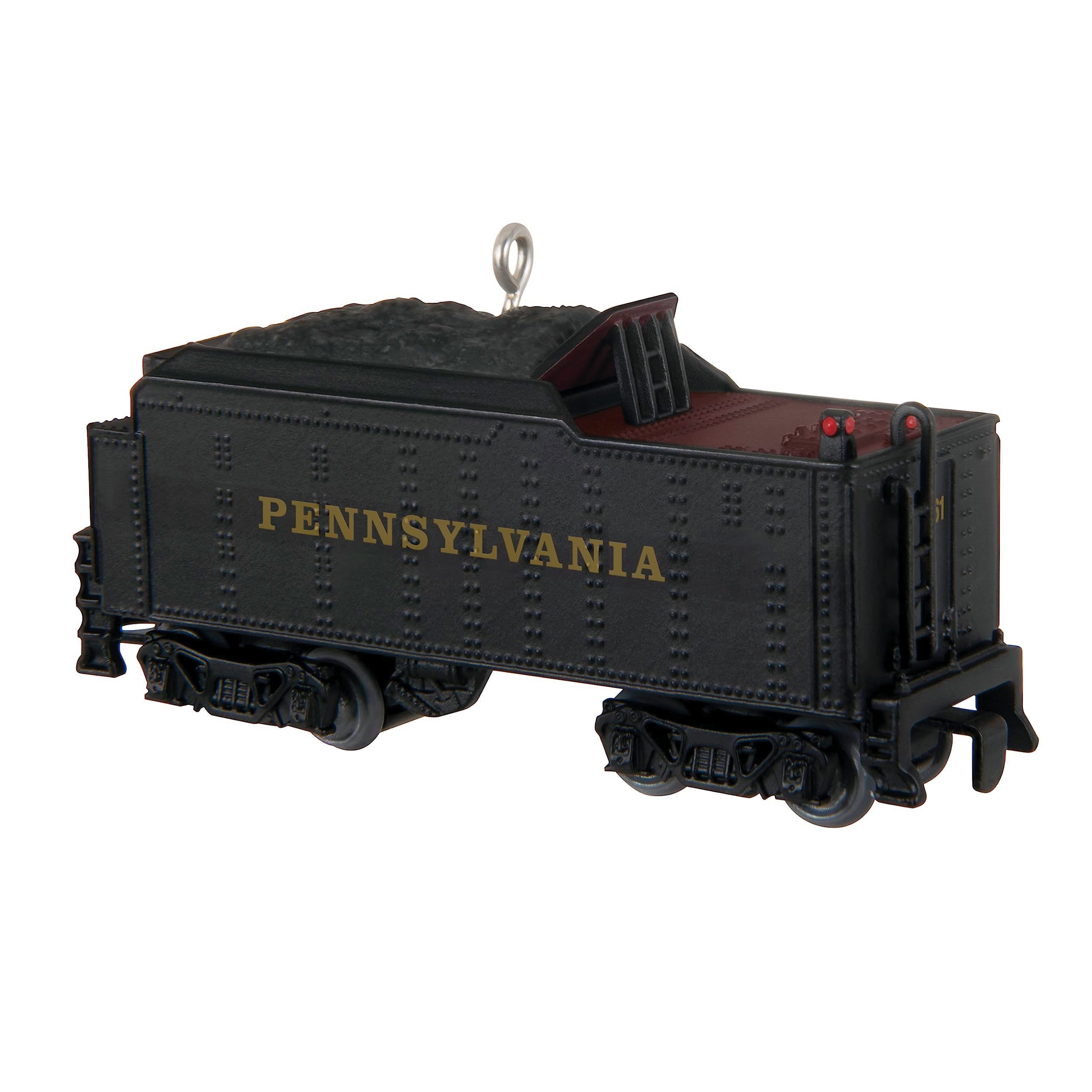 Hallmark Keepsake Christmas Ornament 2023, Lionel Pennsylvania K4 Tender, Metal Train Ornament, Train Gifts