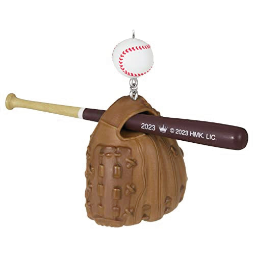 Hallmark Keepsake Christmas Ornament 2023, Baseball Star, Kids Gift, Coach Gift