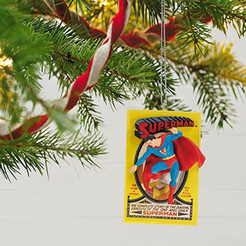 Hallmark Keepsake Christmas Ornament 2023, DC 85th Anniversary, Superman Ornament, Super Hero Gifts