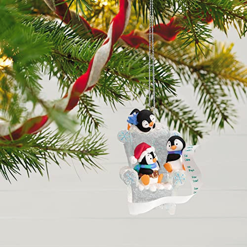 Hallmark Keepsake Christmas Ornament 2023, Long Letter to Santa Penguin, Gifts for Her