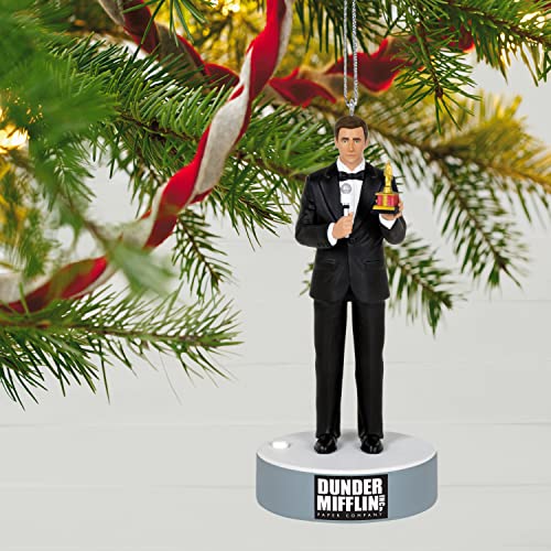 Hallmark Keepsake Christmas Ornament 2023, The Office Dundie Winner! Ornament with Sound, TV Show Gifts