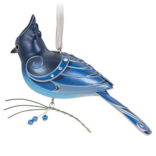 Hallmark Keepsake Christmas Ornament 2023, The Beauty of Birds Steller's Jay, Gift for Her