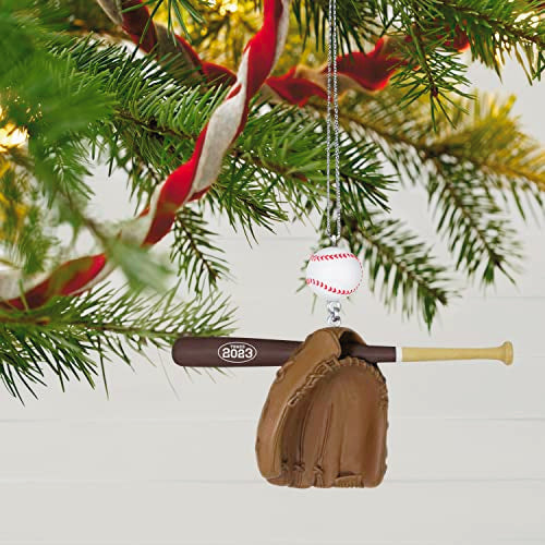 Hallmark Keepsake Christmas Ornament 2023, Baseball Star, Kids Gift, Coach Gift