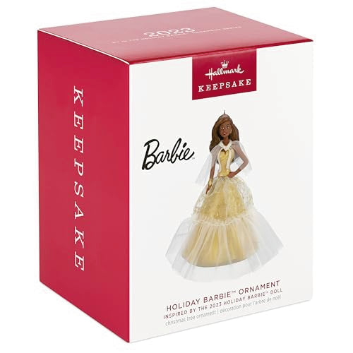 Hallmark Keepsake Christmas Ornament 2023, 2023 Black Holiday Barbie, Barbie Gifts