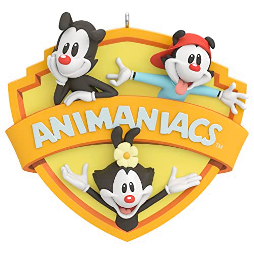 Hallmark Keepsake Christmas Ornament 2023, Animaniacs Zany to The Max!, Gifts for Kids