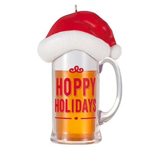 Hallmark Keepsake Christmas Ornament 2023, Hoppy Holidays, Beer Mug Ornament, Beer Gifts